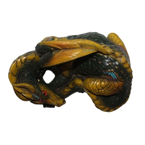Windstone Editions Green Female Dragon Retired 1985 Pena. - Picture 7 of 8